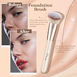 Start Makers 3Pcs Makeup Brushes Set Foundation Concealer Contour Vegan view 4