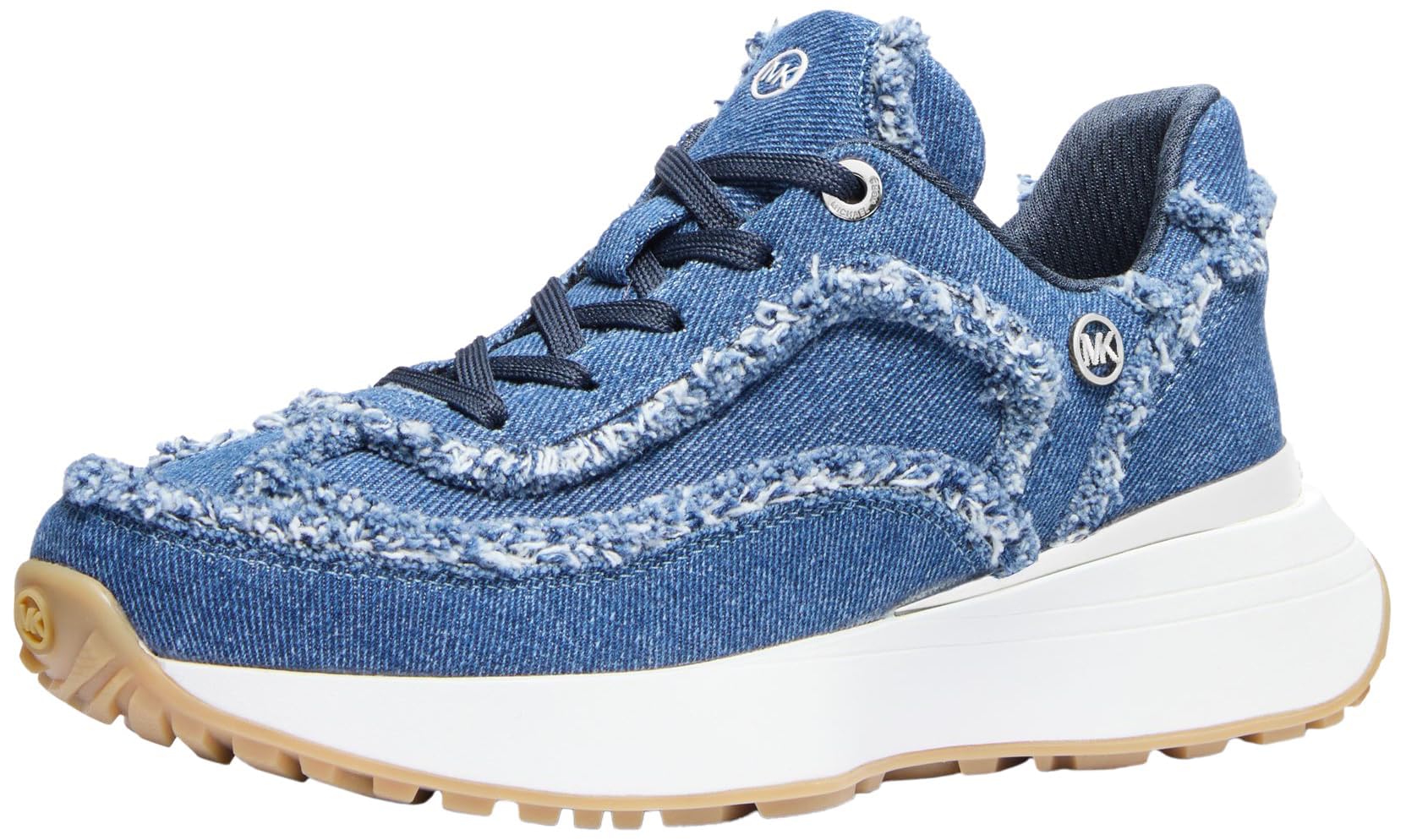Michael Kors Women’s Ari Trainer, Denim, 7