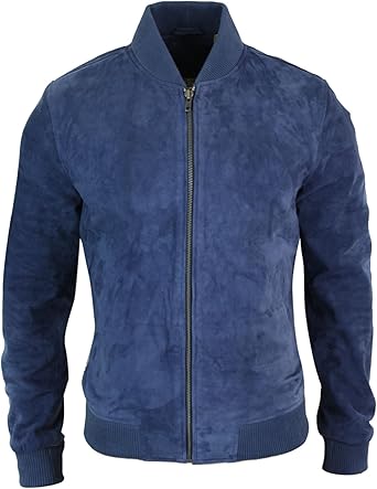 bomber daim homme