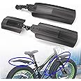 26 inch Bicycle Mudguard Front Back Rear Tire Mud Guards Kit Quick Release Bike Fenders Set for Road Mountain Bike Fat Tire Bike Outdoor Cycling