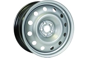 Steel Wheel - 17x7 size - 5x100 bolt pattern - ET44 - CB56.1 - Grey Color Finish | Impact-Resistant Steel Rim | Direct Fit Re
