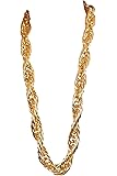 Arsimus Heavy 40-Inch Gold Pimp Rapper Chain Necklace