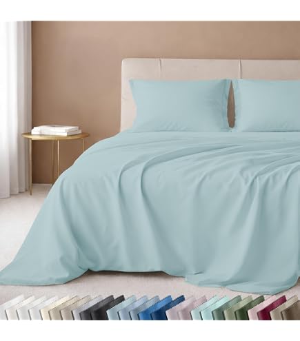 Amazon.com: California Design Den Soft 100% Cotton Bed Sheets Full