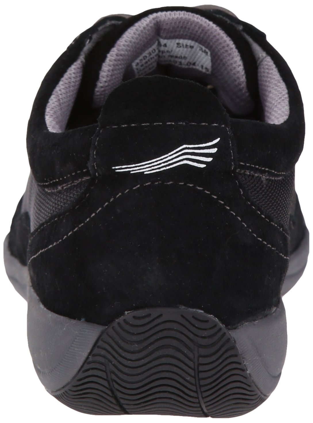 Dansko Women's Helen Fashion Sneaker, Black/White Suede, 36 EU/5.5-6 M US - Image 3