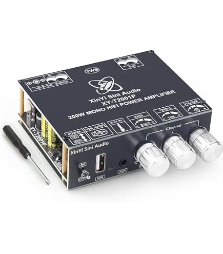 Amazon.com: XY-T2001P Mono Amplifier Board with TWS, 200W Power