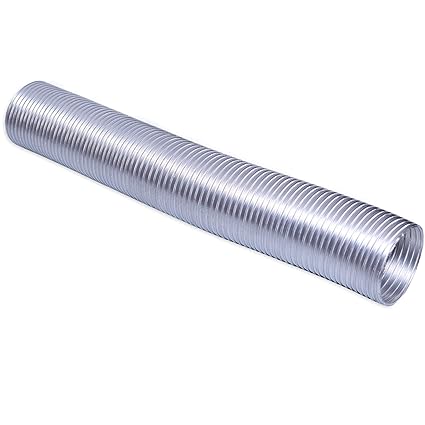 Seavy Aluminium 5Pipe(125mm) Chimney Exhaust Pipe, Expandable Upto 10ft.