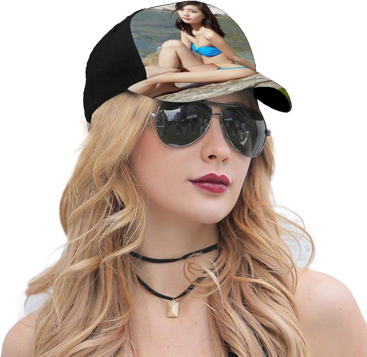 Amazon カーブしたエッジの野球帽 川口春奈 ベースボール キャップ野球帽 帽子 カジュアル スポーツ キャップ 紫外線対策 日よけ 平ひさし帽 登山 釣り ゴルフ 運転 アウトドアなどに 男女兼用 キャップ 通販