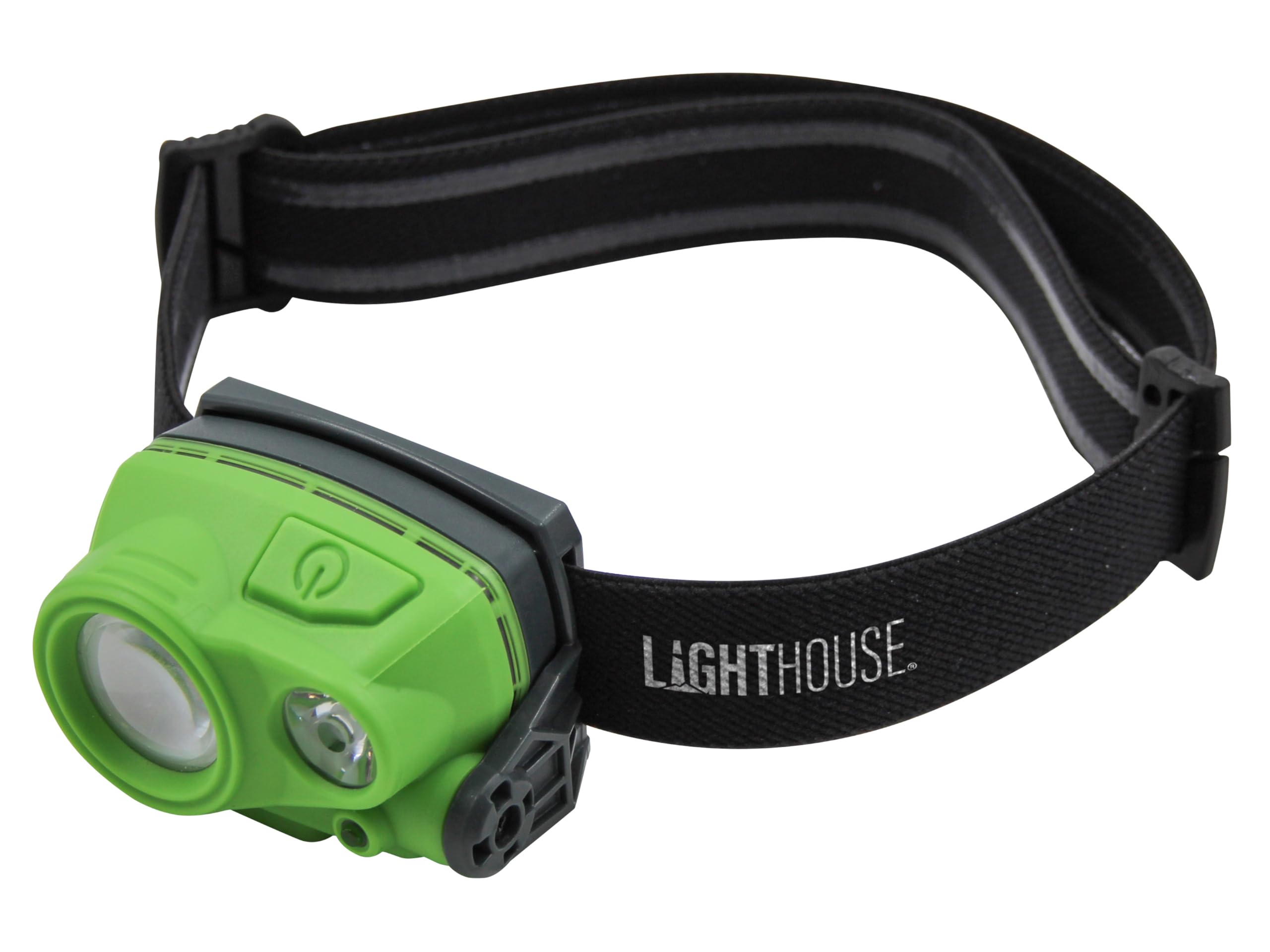 Lighthouse - L/HT40HR - Rechargeable Adjustable Head Torch Light - 400Lm, Grey