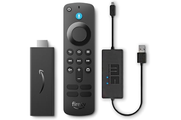 Amazon Fire TV Stick HD bundle with Made for Amazon, USB Power Cable