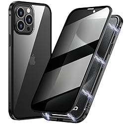 Magnetic Titanium for iPhone 15 Plus Privacy