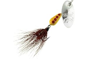 Panther Martin Nature Series Dressed Teardrop Spinners Fishing Lure Catches Trout,Walleye, Crappie, Pickerel, White Bass, Grayling and More.
