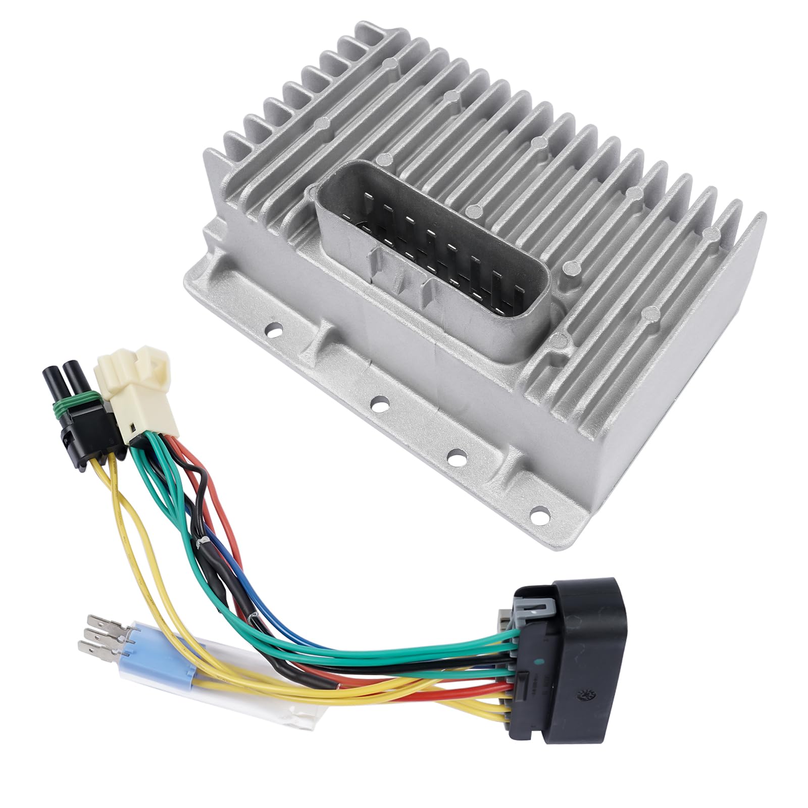 Photo 1 of Enocos 2203348 ECM Controller Module with Harness, Compatible with 2004-2006 Polaris Scrambler 500 4x4, Sportsman 400 450 500 4x4 / 6x6 / HO, Replace# 2203118 4011110 4010937