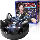 OSDUE Electric Shock Roulette Game, Electric Shock Novelty Game, Fun Polygraph, Tricky Electric Shock Roulette Shooting Desktop Decompression Creative Truth or Dare, Fit for Home Bar Party Toys