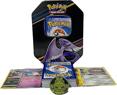 Pokémon Starter Collection 50 Cards Tin Set Holos Rares Includes Coin