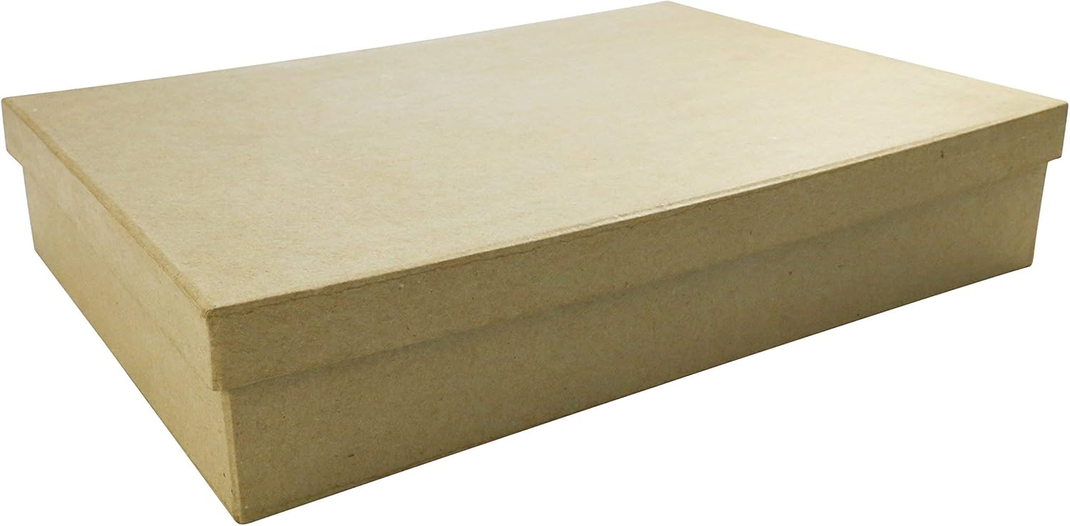 Decopatch A4 Caja (con Tapa), Color marrón: Amazon.es: Hogar