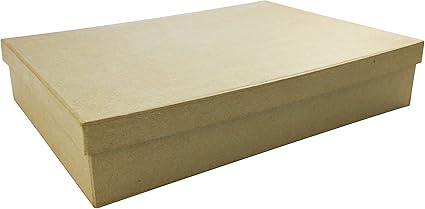 Decopatch A4 Caja (con Tapa), Color marrón: Amazon.es: Hogar