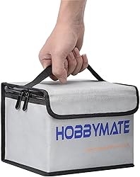 HOBBYMATE Lipo Battery Safe Bag Fireproof - for