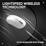 Logitech G PRO X 2 Wireless Gaming Mouse White 60 g 44k DPI 8 kHz view 8