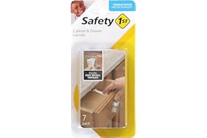 Safety 1st Cabinet and Drawer Latches, 7-Count
