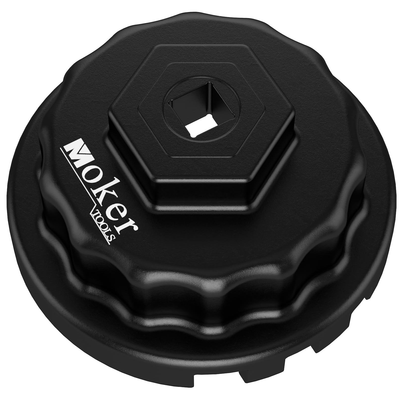 Photo 1 of Moker Upgraded for Toyota Oil Filter Wrench, 64mm 14 Flute Aluminum Tool for Easy Oil Filter Removal, Compatible with Toyota, Lexus, and Scion Vehicles Equipped with 2.5L to 5.7L engines
