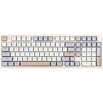 【値下げ】EPOMAKER Galaxy100ホワイト(wisteria) EPOMAKER Galaxy100 QMK/VIA Gaming Keyboard with 8000mAh Battery