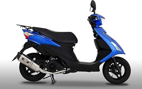 Amazon ヨシムラ フルエキゾースト アドレスv125s 10 R 77sサイクロン 政府認証 機械曲 ステンレスカバー カーボンエンド Yoshimura 110 109 5150 車 バイク 車 バイク