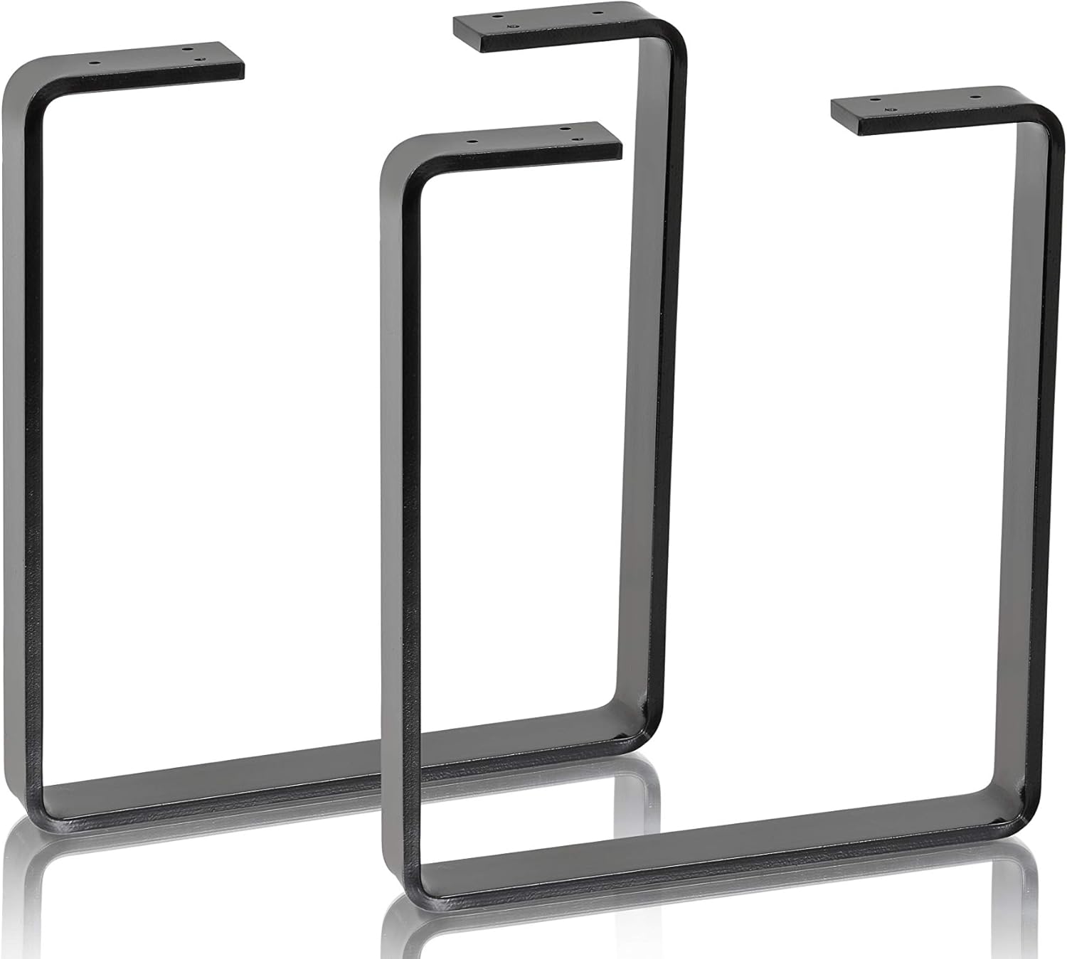 2 X Heavy Duty Metal Bench Legs Industrial Design Legs By Feett