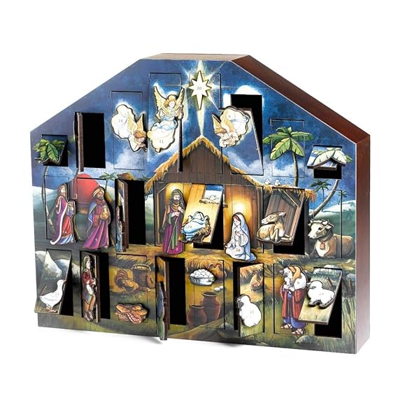 Byers Choice Nativity Advent Calendar AC05 By Byers Choice Amazon co uk Kitchen Home Byers Choice Nativity Advent Calendar AC05 By Byers Choice Amazon co uk Kitchen Home