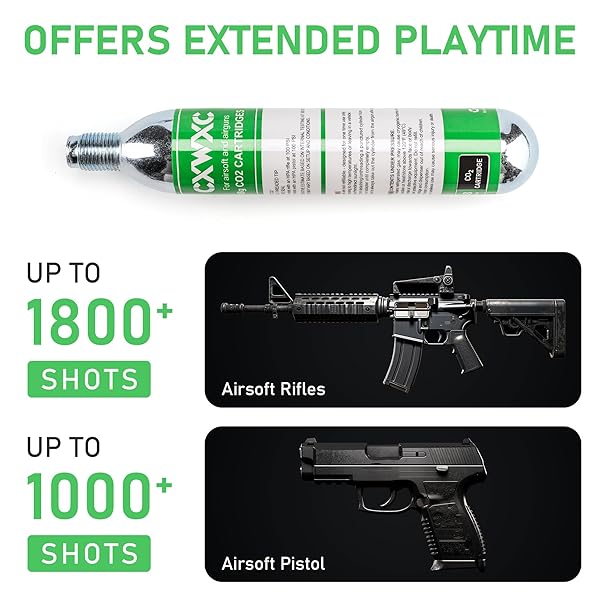 8 GRAM/ 12 GRAM CO2 CARTRIDGES FOR PAINTBALL – CO2 CYLINDER CO2 POWERLET CARTRIDGES FOR AIRSOFT, AIR GUN, PEPPER GUN P2P HDP 50 COMPACT (88G-2PC)