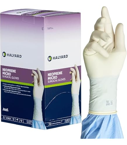 Amazon.com: HALYARD Surgical Glove, Polyisoprene, 9.4 Mil Thick