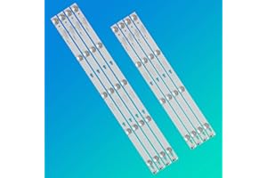 SEAYOO 8 Pcs Full TOT_55D2900 LED Backlight Strips Set 55D2900 A-1 55D2900 B-1 for TCL TV 55S405 55S403 55S401 D55A810 55US57 JL.D55051330-004ES-M 4C-LB5505 55S405TEAA 55S405TBCA 55S405TMAA 55S405LAAA