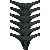 iKingsky Men's Thong Underwear Sexy Low Rise T-Back Under Panties