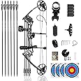 PANDARUS Archery Ready to Hunt Compound Bow Package for Adults and Teens,25"-31" Draw Length,0-70 Lbs Draw Weight Adjustable,up to 320 fps,Made in USA,Lightweight Design P3 Bow,2025 New