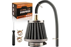 RETEPIF 35mm (1-3/8") Air Filter for Taotao Coolster 110cc 125cc 70cc 50cc 90cc 150ccBaja Sunl Apollo SSR ATV ATV Quad Dirt Bike Pit Bike Dune Buggy 4 Wheeler Go Kart Pit Dirt Bike Parts