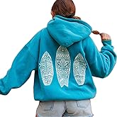 QYZ-Top Preppy Embroidered Hoodies Women Teen Girls Cute Ocean Graphic Hoodied Sweatshirt Y2K Long Sleeve Oversized Tops
