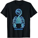 Horoscope Zodiac Signs Printed DesignsScorpio Personality Astrology Zodiac Sign Horoscope Design T-ShirtOEKO-TEX STANDARD 100