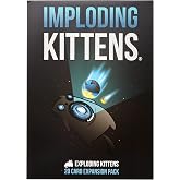 Imploding Kittens Expansion Set - A Russian Roulette Card Game, Easy Family-Friendly Party Games for Adults, Teens &amp; Kids - 20 Card Add-on