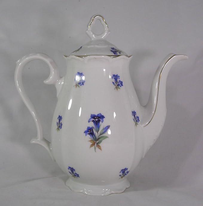bareuther Cornflower Demitasse servidor, fabricado en zona de Baviera