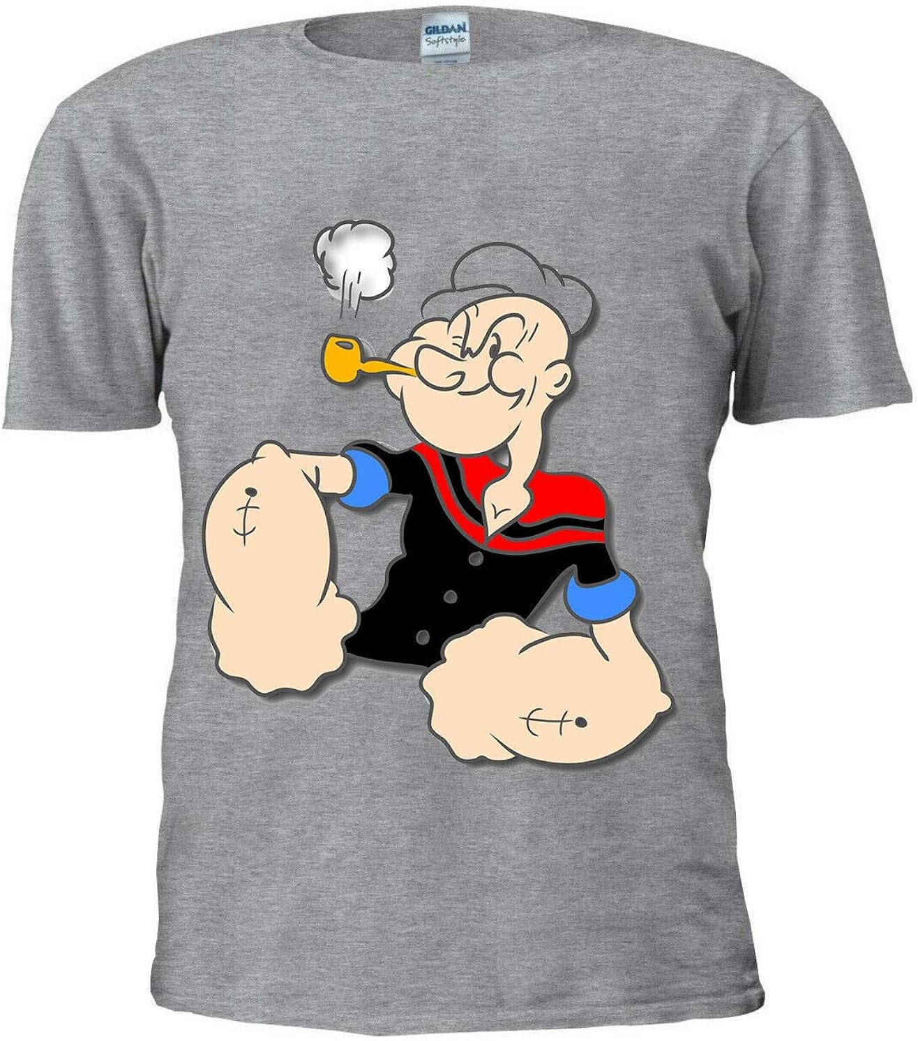 Popeye T Shirt The Sailor Cartoon Character Funny TShirt Unisex Men T