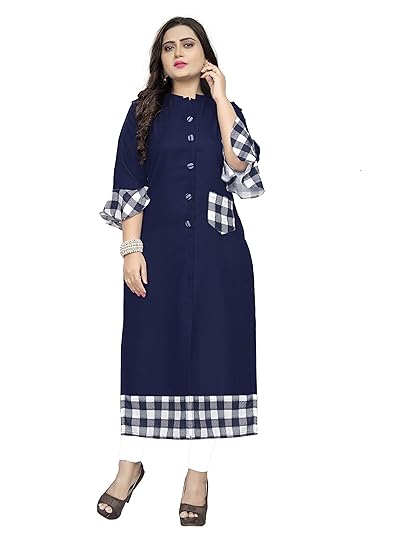 Women's Plus Size Cotton Kurta