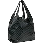 Bumkins Reusable Grocery Shopping Tote Bag for Women, Large Boho Style with Handles, Foldable, Washable, Shoulder Straps