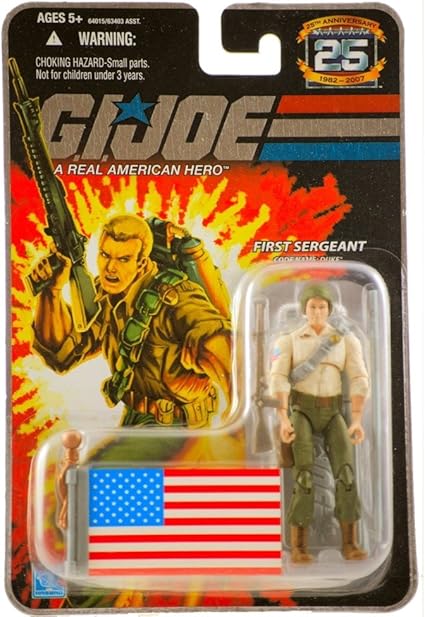 Amazon Com Duke With Jet Pack Gi Joe 25th Anniversary Action
