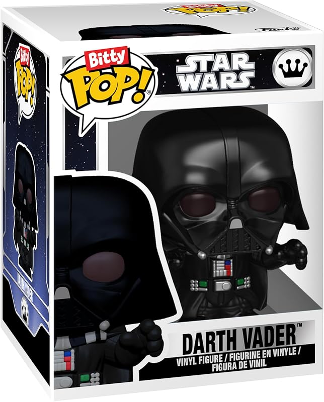 Bitty POP! Box Bundle: Star Wars - Bitty Box and 10 Mini Figures - Luke Skywalker, Darth Vader, Han Solo and more