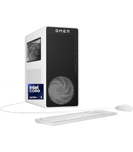 Amazon.com: HP OMEN 16L Gaming Desktop PC, Intel Core Ultra 5 225F