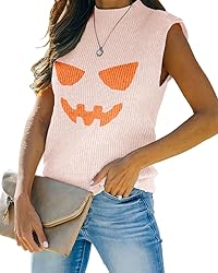 Amarmia Women's Halloween Mock Neck Knit Sweater