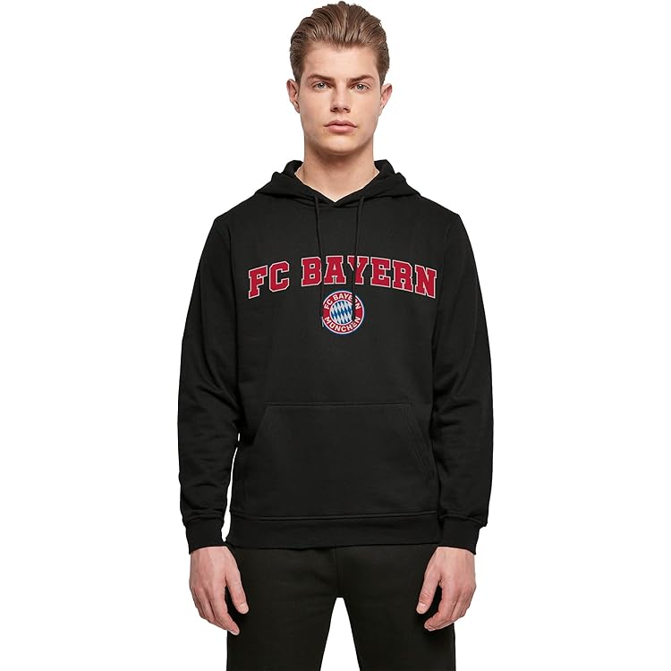 Amazon.com: FC Bayern Munich Men's Hoodie FC Bayern Print black XS