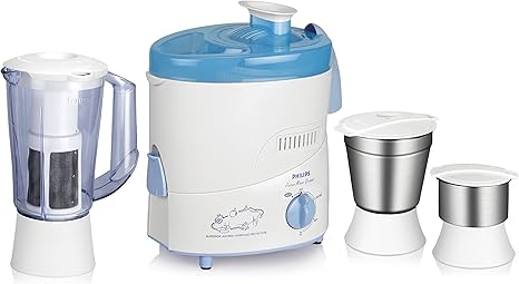 Philips HL1632 500-Watt 3 Jar Juicer 