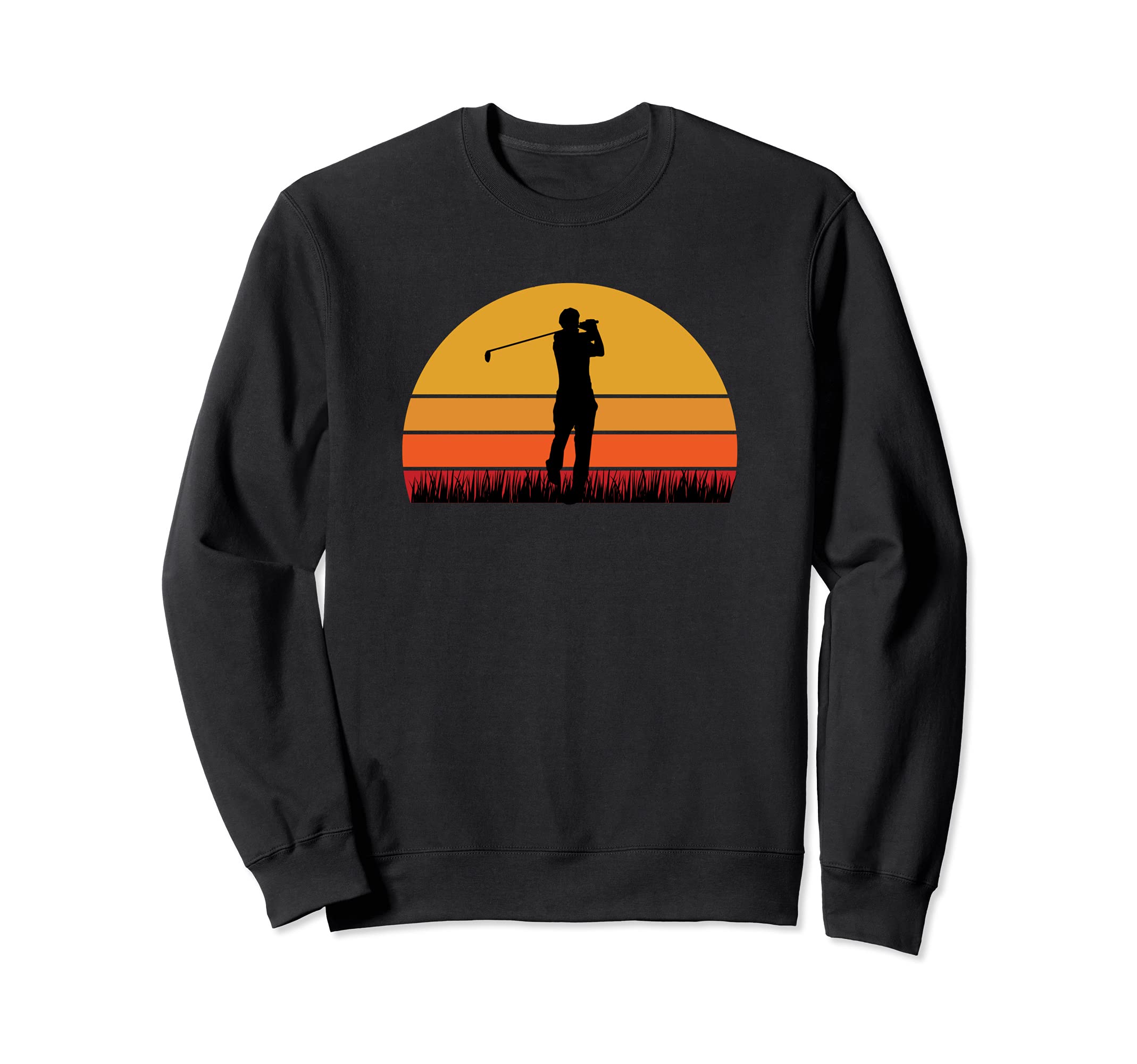 Golf Golfing Golfer Course Birdie Par Cart Clubs Tee Ball Sweatshirt