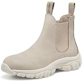 Cestfini Outdoor Chelsea Hiking Boots For Women | Slip-on lightweight design, water-resistant, non-slip, cushioned comfort for all-day wear