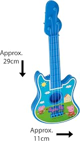 Peppa Pig Guitar 4 Nylon Strings Kids Toy Musical Instrument 28cm Colors Vary view 3